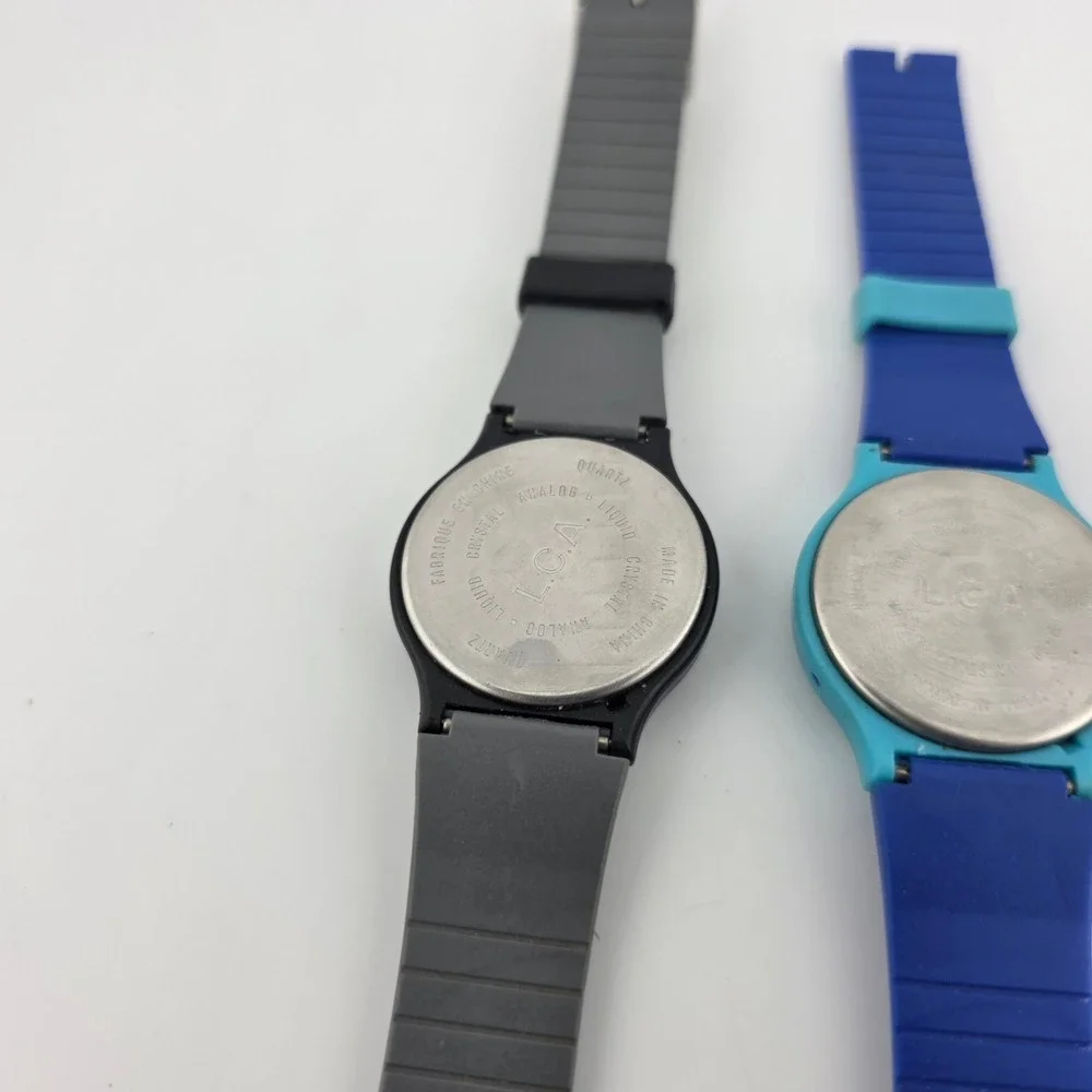 Avon Big Time Watch Set Vintage 1989 Two Watches AS IS‎ Parts